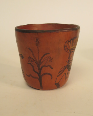 Rare Hopi Kachina Vase by Nampeyo, c.1900 Image 2