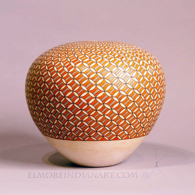 Acoma Polychrome Seed Jar by Grace Chino Image 2