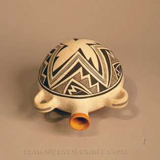 Acoma Fine Line Canteen by Lucy Lewis, c.1930