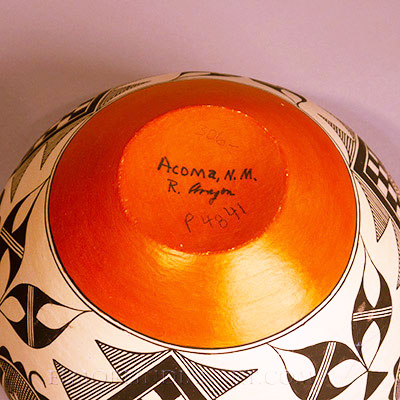 Acoma Polychrome Jar by Rachel Aragon Image 4