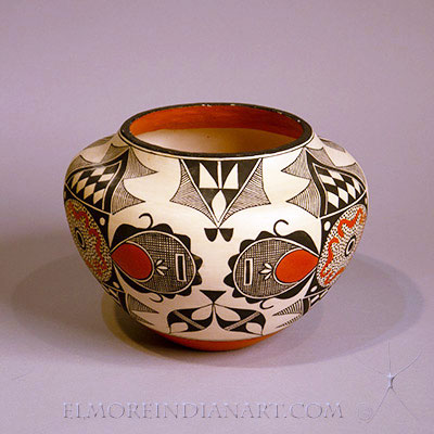 Acoma Polychrome Jar by Rachel Aragon Image 3