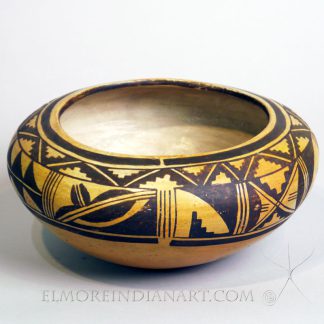 Hopi Yellowware Bowl by Nellie Nampeyo