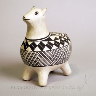 Acoma Ceramic Sheep Effigy by Jessie Garcia, c.1960