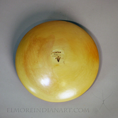 Rare Hopi Bowl w/ Heart-Shaped Mouth by Dextra Quotskuyva Image 4