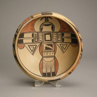 Hopi Polychrome Bowl, signed