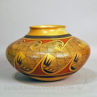 Large Seed Jar w/ Migration Design by Fannie Nampeyo