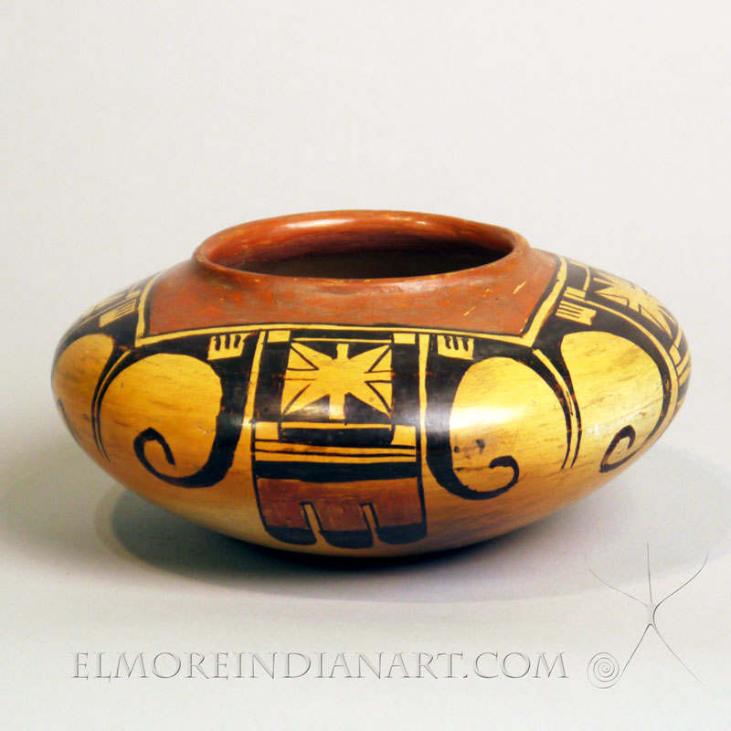 Seed Jar Eagle Tail Design by Nampeyo, c. 1910
