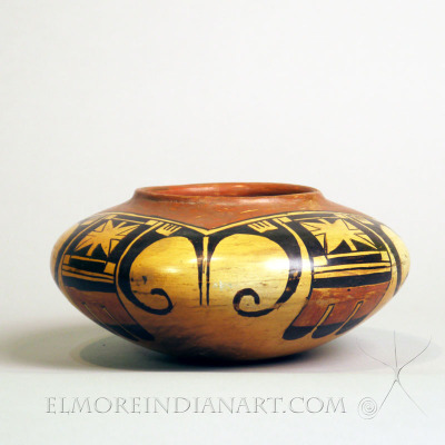 Seed Jar Eagle Tail Design by Nampeyo, c. 1910 Image 3