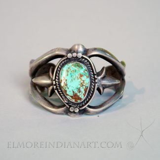 Navajo Sandcast Bracelet, c. 1930