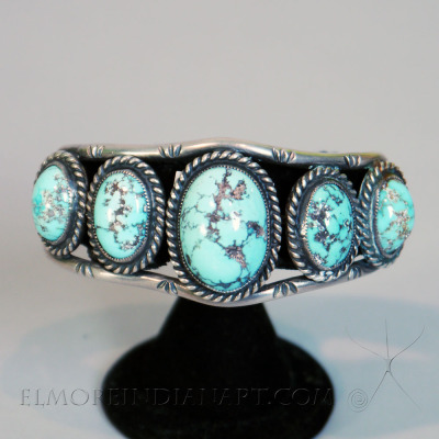 Mid Century Turquoise Bracelet