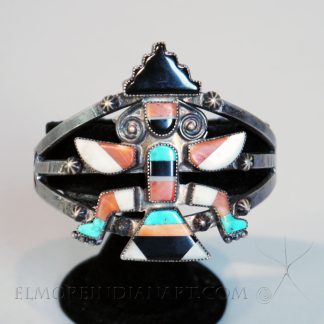Zuni Inlay Bracelet, c. 1940
