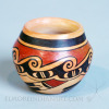 Mini Yellowware Jar with Migration Design by Rachel “Koo Loo” Sahmie Nampeyo Image 2
