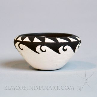 Mini Laguna Black & White Bowl by M. Aragon