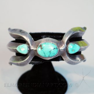 Navajo Sand Cast Bracelet c. 1920-30