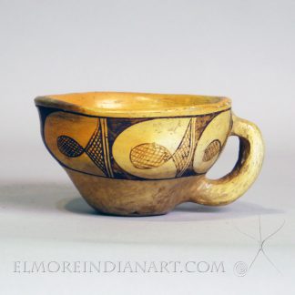 Hopi Yellowware Cup, c. 1900