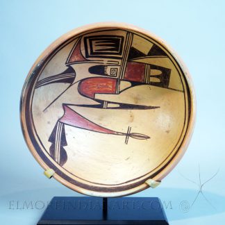 Open Hopi Yellowware Bowl by Nampeyo, c. 1915