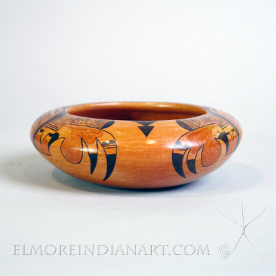 Small Polychrome Jar with Abstract Bird by Jean & Nyla Sahmie 2026 Image 2