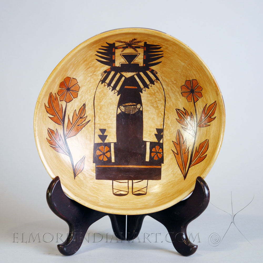 Polychrome Bowl with Crow Mother by Nyla Sahmie 2026