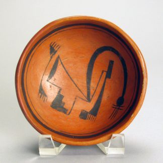 Hopi Black on red Bowl, Nampeyo Family c. 1910