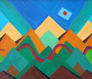 Triangle Mountain XII