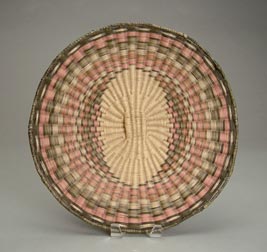 Hopi Wicker Plaque, c.1940