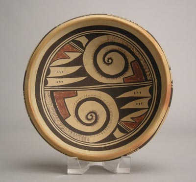 Hopi Polychrome Open Bowl, c.1930
