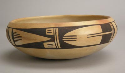 Hopi Polychrome Open Bowl, c.1930 Image 3