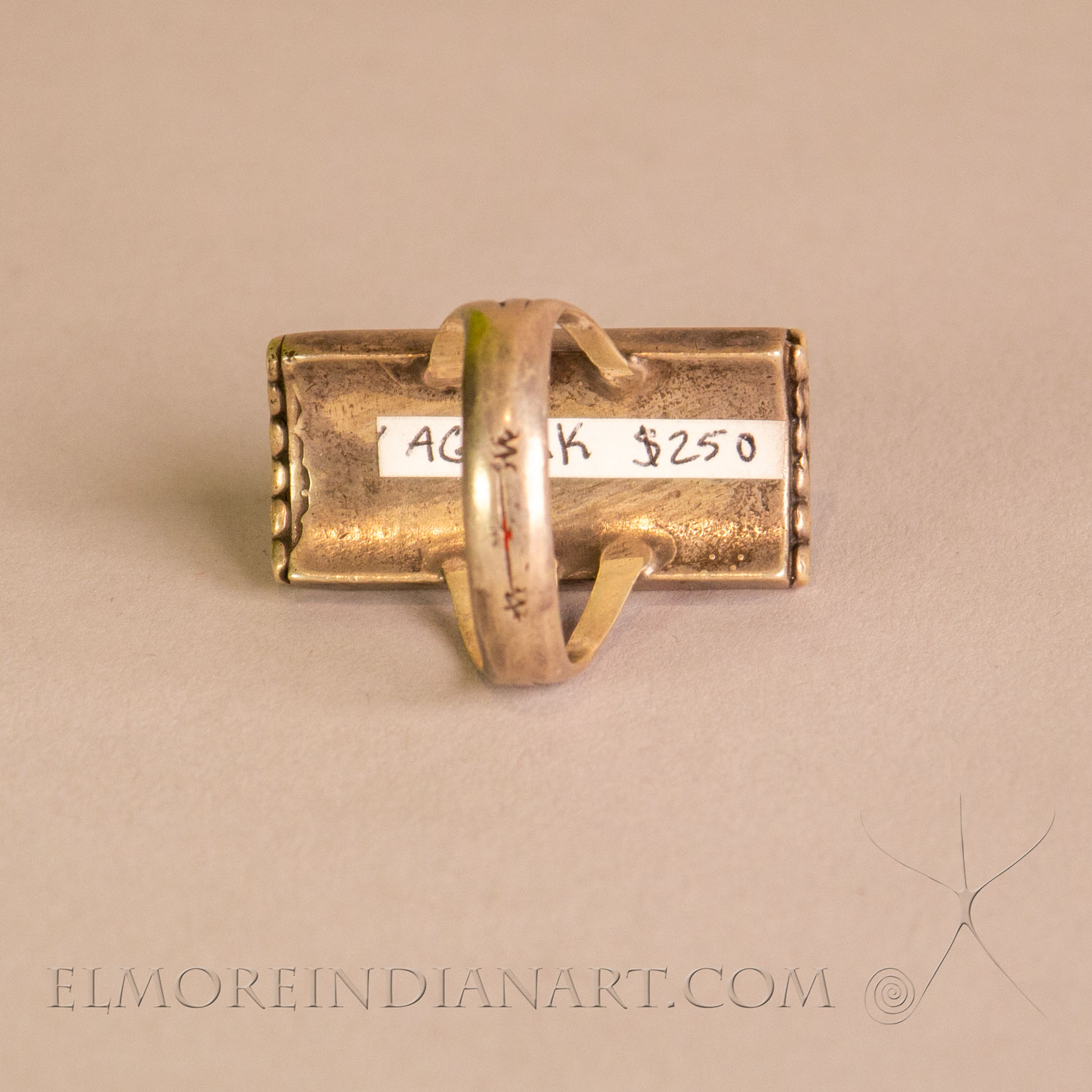 Zuni Channel Inlay Ring - Image 4