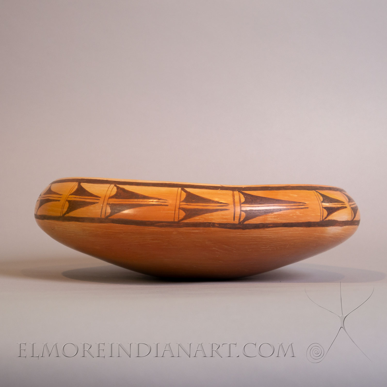 Open Bowl w/ Spiral Bird Design by Vernida Polacca, 2026 - Image 3