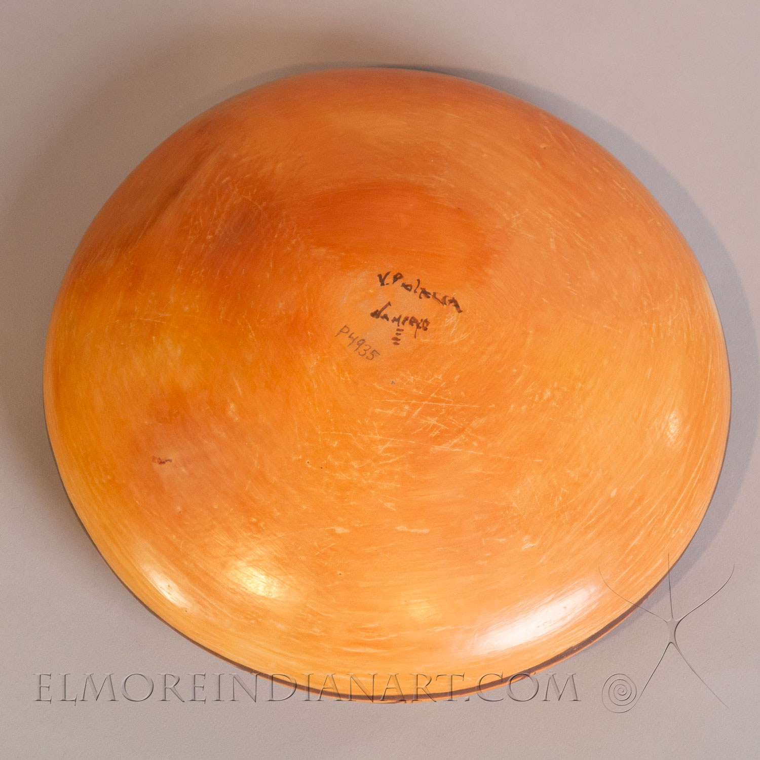 Open Bowl w/ Spiral Bird Design by Vernida Polacca, 2026 - Image 4